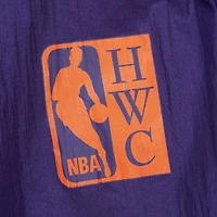 Veste coupe-vent unisexe Mitchell & Ness Purple Phoenix Suns Hardwood Classics Team OG 3.0 Anorak à demi-zip