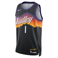 Unisex Nike Devin Booker Black Phoenix Suns 2025/26 Swingman Jersey - City Edition