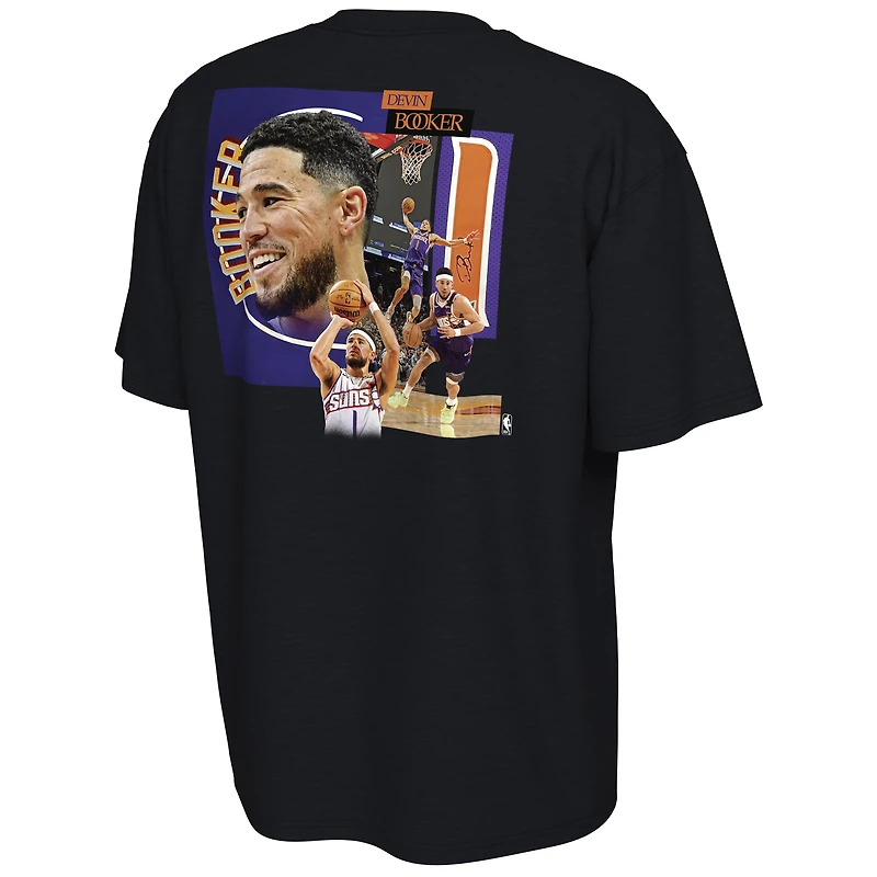 T-shirt unisexe Nike Devin Booker, meilleur marqueur de tous les temps des Phoenix Suns, noir