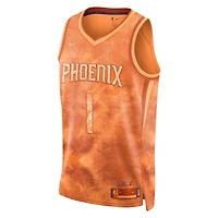 Unisexe Nike Devin Booker Orange Phoenix Suns Select Series Swingman Jersey