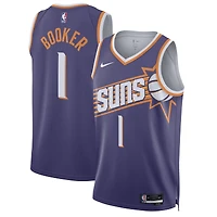 Unisex Nike Devin Booker Purple Phoenix Suns Swingman Jersey - Icon Edition