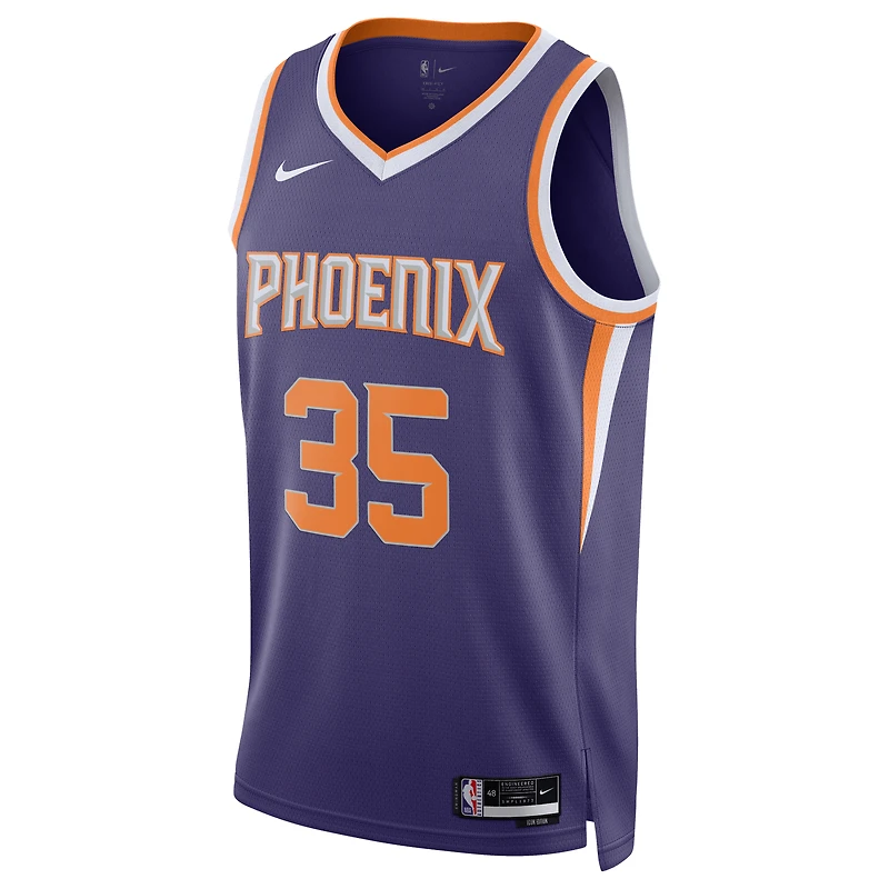Unisexe Nike Kevin Durant Violet Phoenix Suns Swingman Player Jersey - Icon Edition