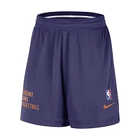 Short d'entraînement unisexe Nike violet Phoenix Suns