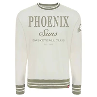 Unisex Sportiqe  Cream Phoenix Suns Athletic Club Collection Ellington Premium Sweatshirt