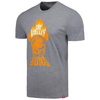 T-shirt confortable Tri-Blend Sportiqe Phoenix Suns The Valley unisexe gris