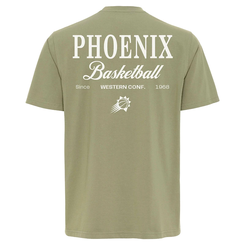 Unisex Sportiqe Olive Phoenix Suns Athletic Club Collection Duke Relaxed Fit Premium T-Shirt