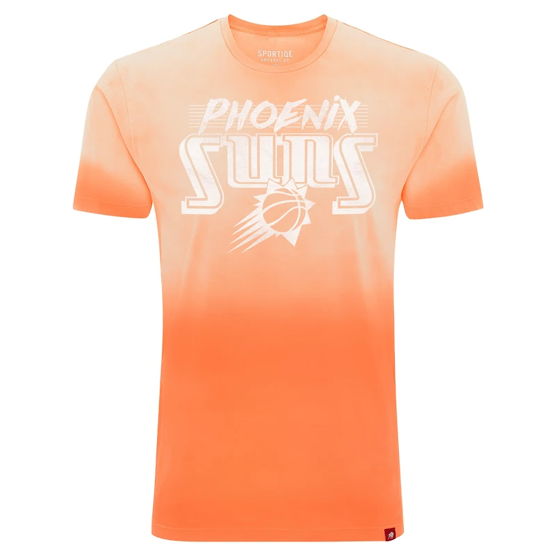 T-shirt unisexe Sportiqe Phoenix Suns Bingham Sun-Fade orange