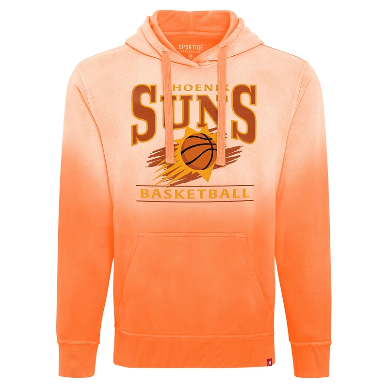 Sweat à capuche unisexe Sportiqe Phoenix Suns Blake Sun-Fade orange
