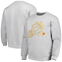 Sweat à capuche unisexe Stadium Essentials Heather Grey Phoenix Suns Element Logo Pop