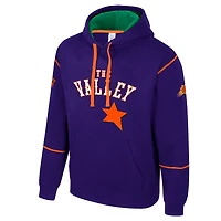 Unisex Stadium Essentials Purple Phoenix Suns 2024/25 City Edition Monument Pullover Hoodie