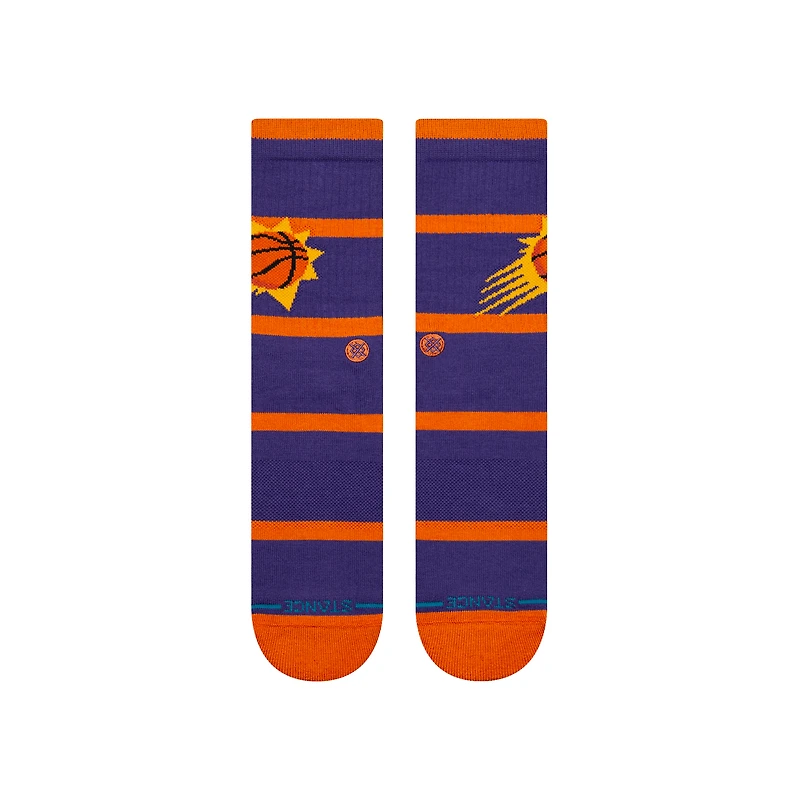 Chaussettes unisexes Stance Phoenix Suns Prep Stripe Crew