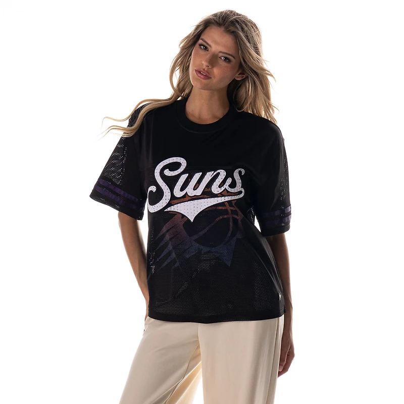 Unisex The Wild Collective Black Phoenix Suns 2025/26 City Edition Boxy Mesh Jersey T-Shirt