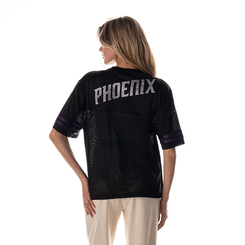Unisex The Wild Collective Black Phoenix Suns 2025/26 City Edition Boxy Mesh Jersey T-Shirt