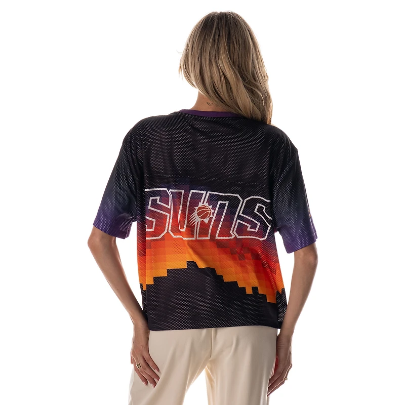 Unisex The Wild Collective Black Phoenix Suns 2025/26 City Edition Boxy Mesh T-Shirt