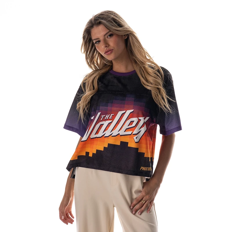 Unisex The Wild Collective Black Phoenix Suns 2025/26 City Edition Boxy Mesh T-Shirt