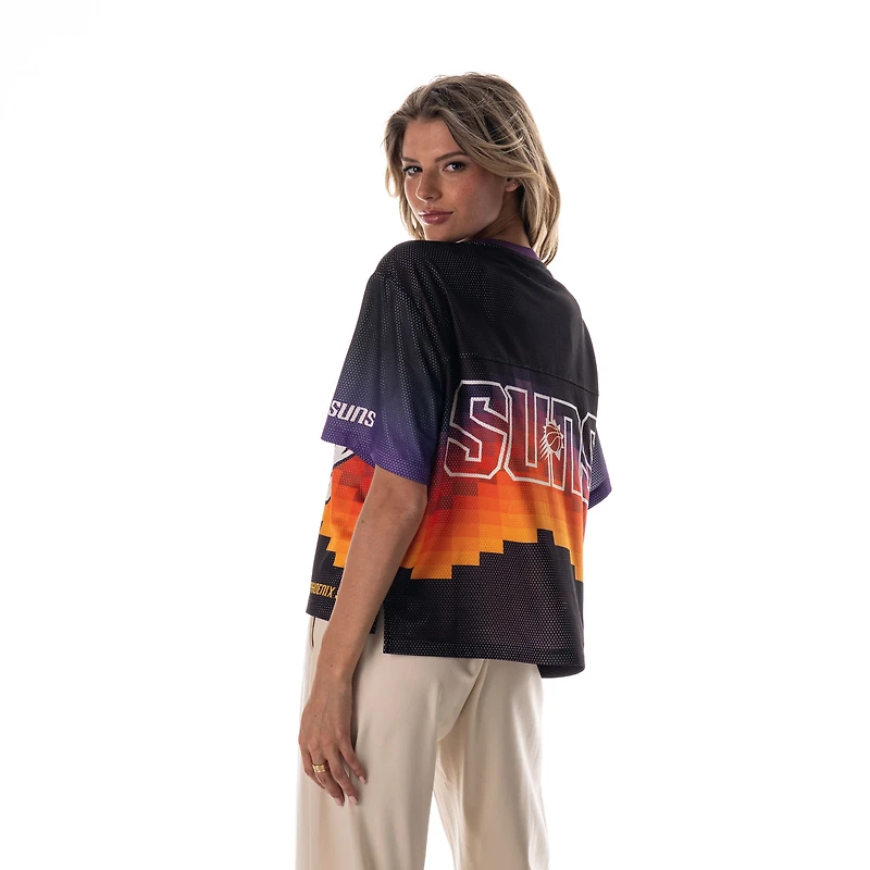 Unisex The Wild Collective Black Phoenix Suns 2025/26 City Edition Boxy Mesh T-Shirt