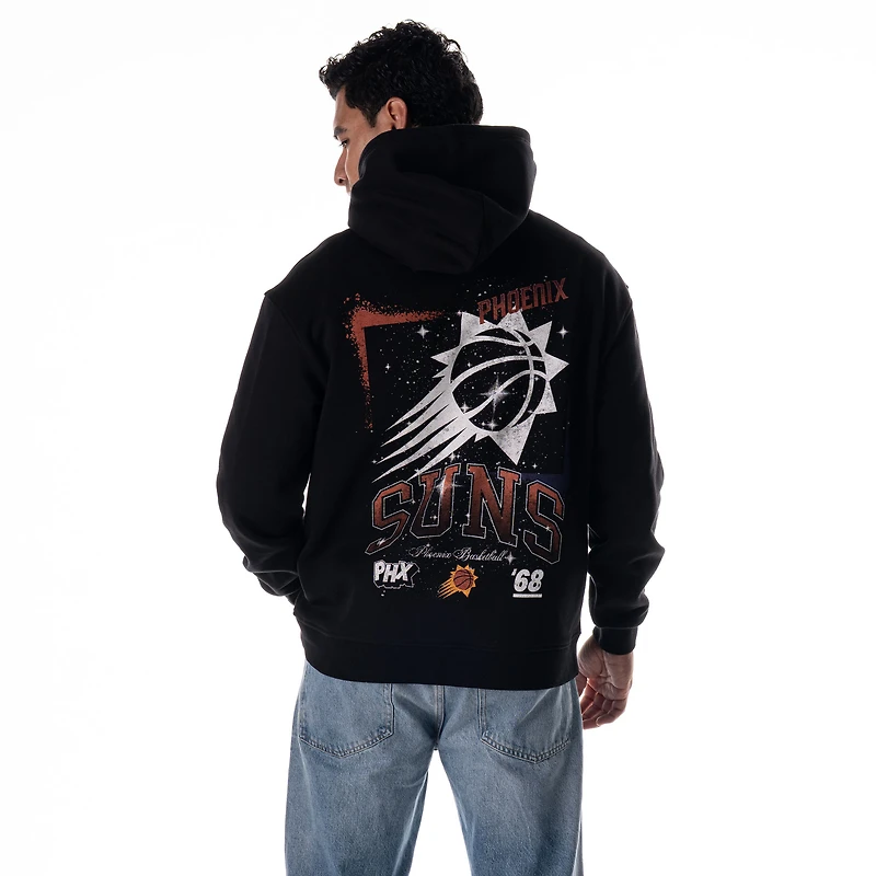 Unisex The Wild Collective Black Phoenix Suns 2025/26 City Edition Splatter Premium Hoodie