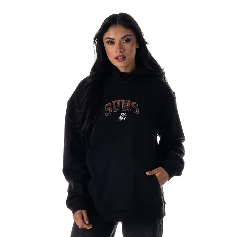 Unisex The Wild Collective Black Phoenix Suns 2025/26 City Edition Splatter Premium Hoodie