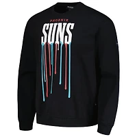 Unisex The Wild Collective Black Phoenix Suns Drip Pullover Sweatshirt