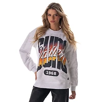 Sweat-shirt unisexe The Wild Collective gris chiné Phoenix Suns édition City 2025/26 en polaire à double col