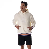 Sweat à capuche unisexe The Wild Collective White Phoenix Suns 2025/26 City Edition, côtes ton sur ton, qualité supérieure