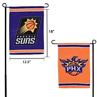 WinCraft Phoenix Suns Drapeau de jardin double face 12" x 18"