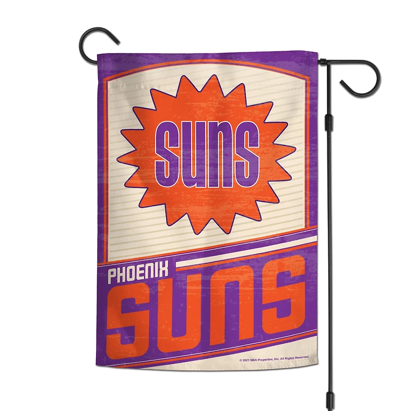 WinCraft Phoenix Suns 12" x 18" Hardwood Classics Double-Sided Garden Flag