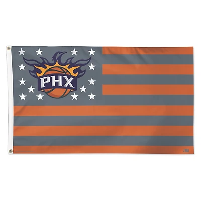 Drapeau patriotique américain de luxe WinCraft Phoenix Suns 3' x 5' simple face