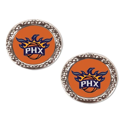 Boucle d'oreille de l'équipe WinCraft Phoenix Suns Round Post