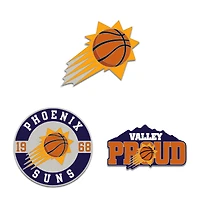 WinCraft Phoenix Suns Three-Piece Collector Pin Set