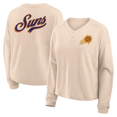 T-shirt à manches longues Fanatics Natural Phoenix Suns pour femmes
