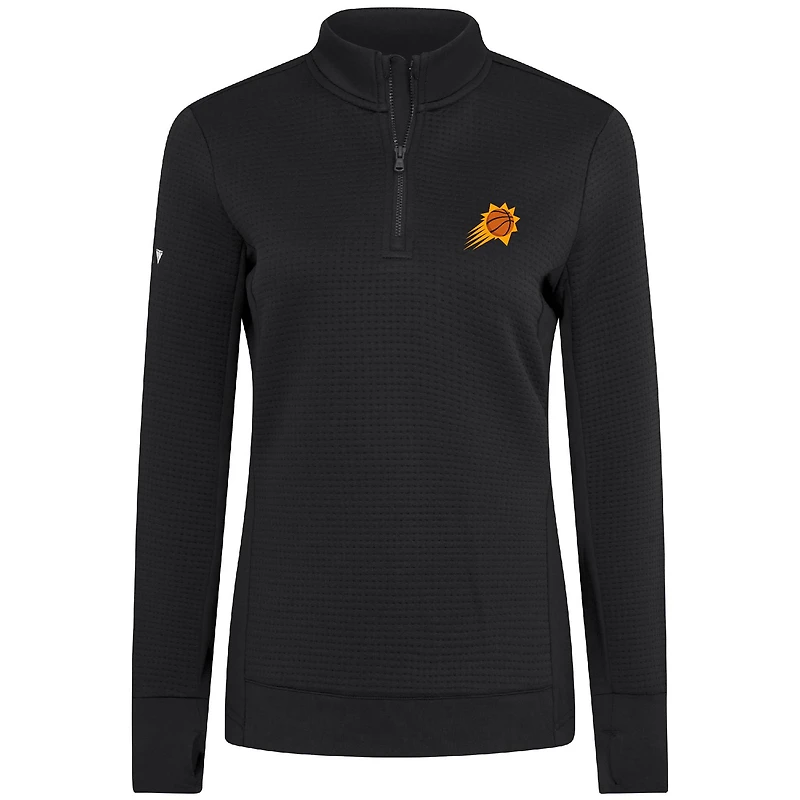 Pull-over à glissière quart de tour pour femme Levelwear Black Phoenix Suns Cushion