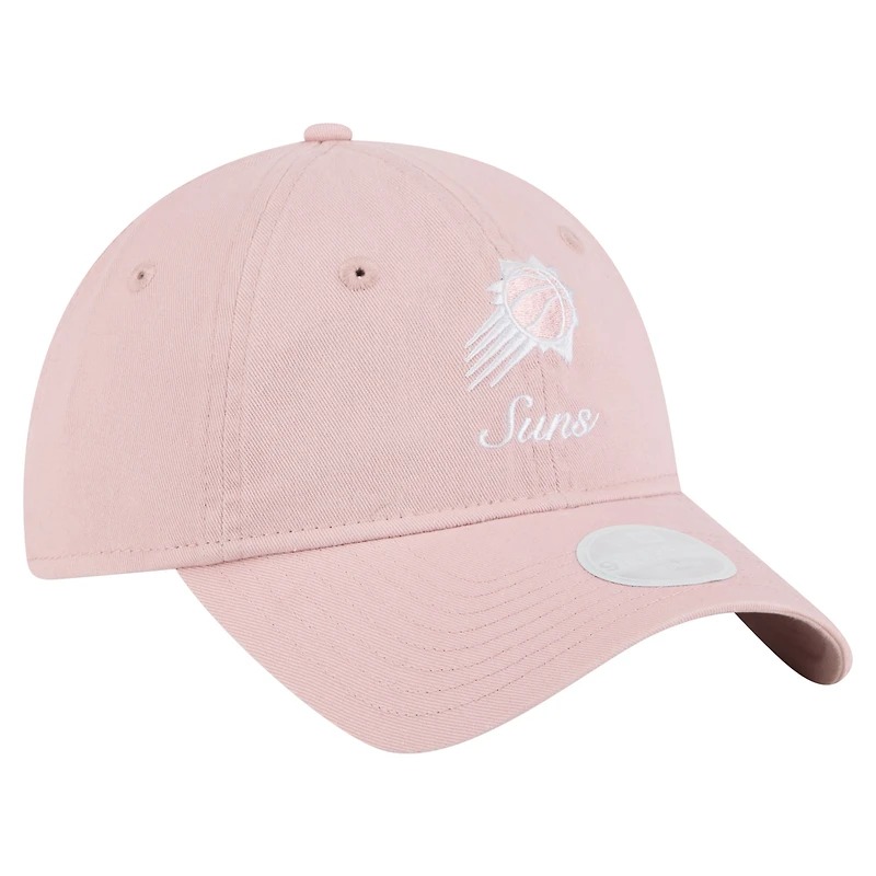 Women's New Era Pink Phoenix Suns Gameday Preppy 9TWENTY Adjustable Hat