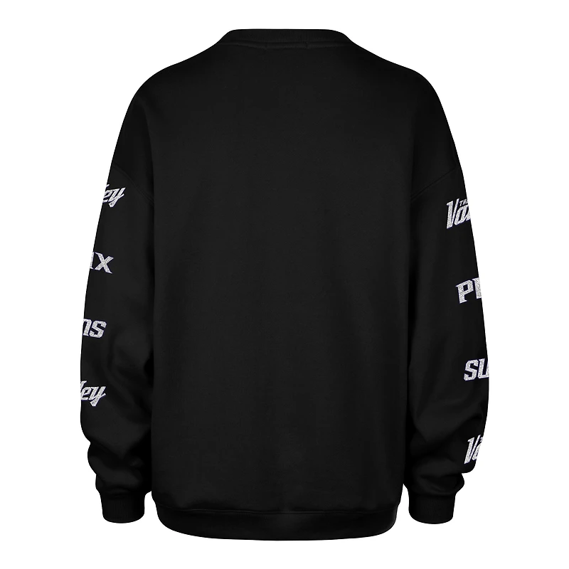 Sweat-shirt oversize « Go Big » Phoenix Suns 2025/26 City Edition noir pour femme, modèle 47.