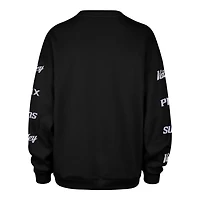 Sweat-shirt oversize « Go Big » Phoenix Suns 2025/26 City Edition noir pour femme, modèle 47.