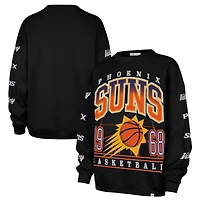 Sweat-shirt oversize « Go Big » Phoenix Suns 2025/26 City Edition noir pour femme, modèle 47.