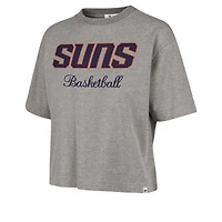 T-shirt court gris pour femme « 47 Phoenix Suns Pivot Drop Needle »