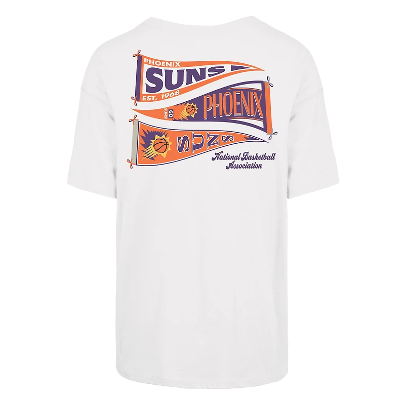 T-shirt Sadie pour femme, motif nœud papillon et bannière des Phoenix Suns, année 47