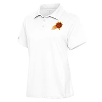 Polo blanc Antigua Phoenix Suns Motivated pour femme