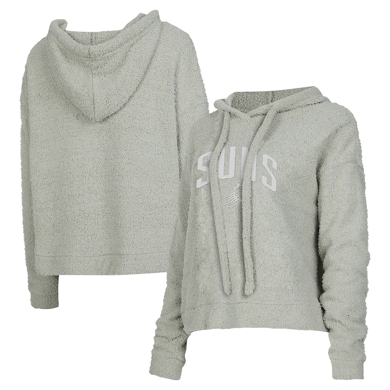 Women's Concepts Sport Gray Phoenix Suns Ventura Comfy Pullover Hoodie