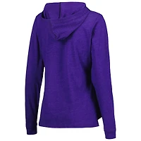 Ensemble de nuit à capuche et pantalon Phoenix Suns Team Concepts Sport Heather Purple pour femme