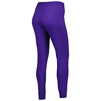 Ensemble de nuit à capuche et pantalon Phoenix Suns Team Concepts Sport Heather Purple pour femme