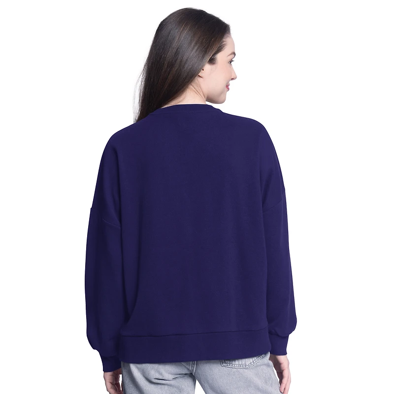 Women's G-III 4Her by Carl Banks Purple Phoenix Suns Athletic Pullover Sweatshirt