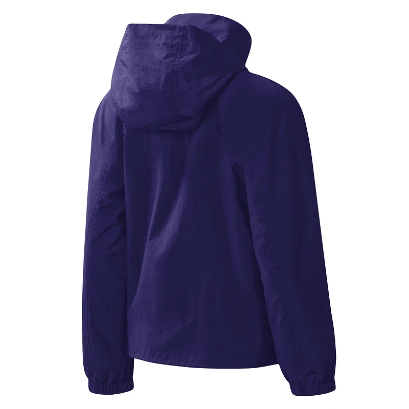 Sweat à capuche zippé pour femme G-III 4Her by Carl Banks violet Phoenix Suns Last Shot