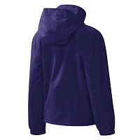 Sweat à capuche zippé pour femme G-III 4Her by Carl Banks violet Phoenix Suns Last Shot