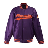 Veste universitaire à boutons-pression pour femmes Hype and Vice Purple Phoenix Suns