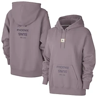 Sweat à capuche Jordan Brand Purple Phoenix Suns Courtside Statement Edition Premium pour femme