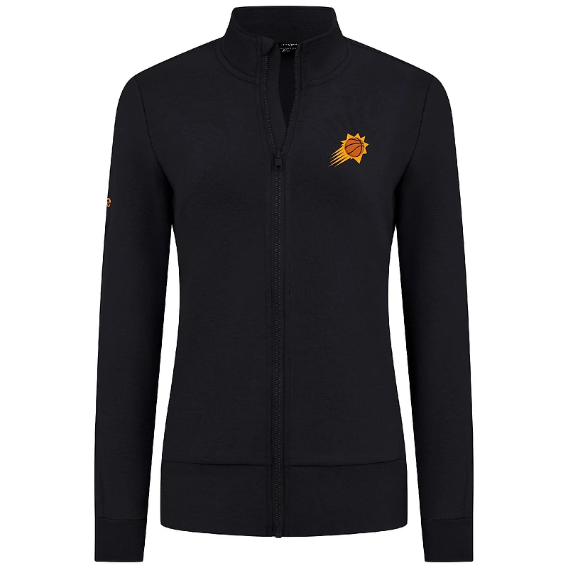 Veste zippée intégrale noire Phoenix Suns Shine pour femme Levelwear