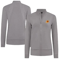 Veste zippée intégrale grise Phoenix Suns Shine pour femme Levelwear