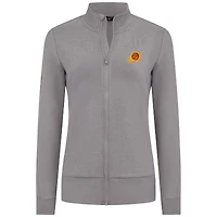 Veste zippée intégrale grise Phoenix Suns Shine pour femme Levelwear